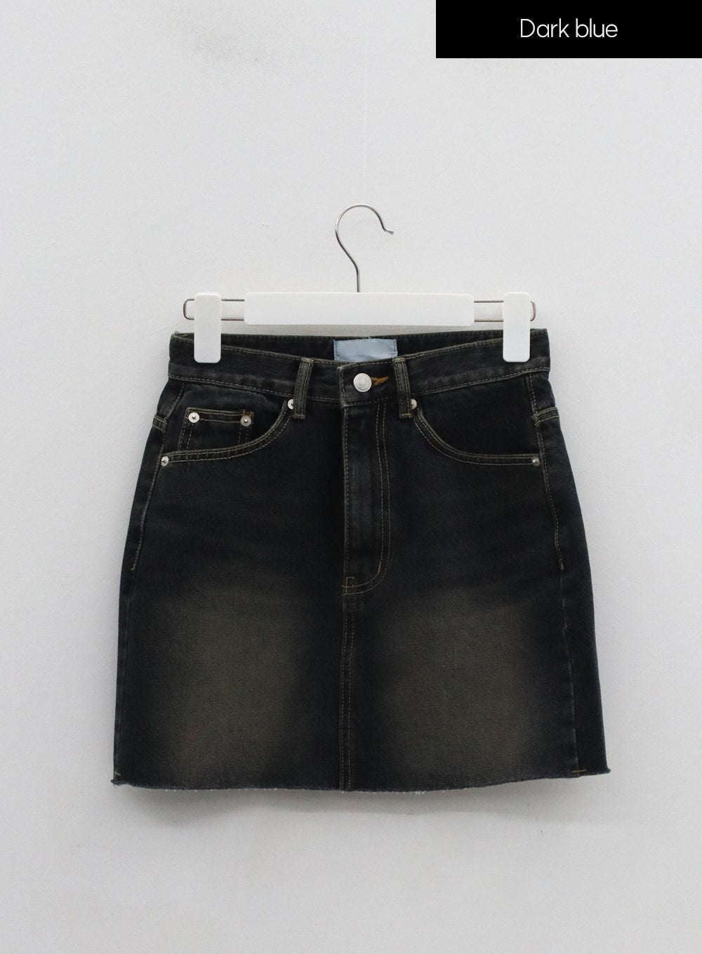 High Waist Denim Mini Skirt IJ310