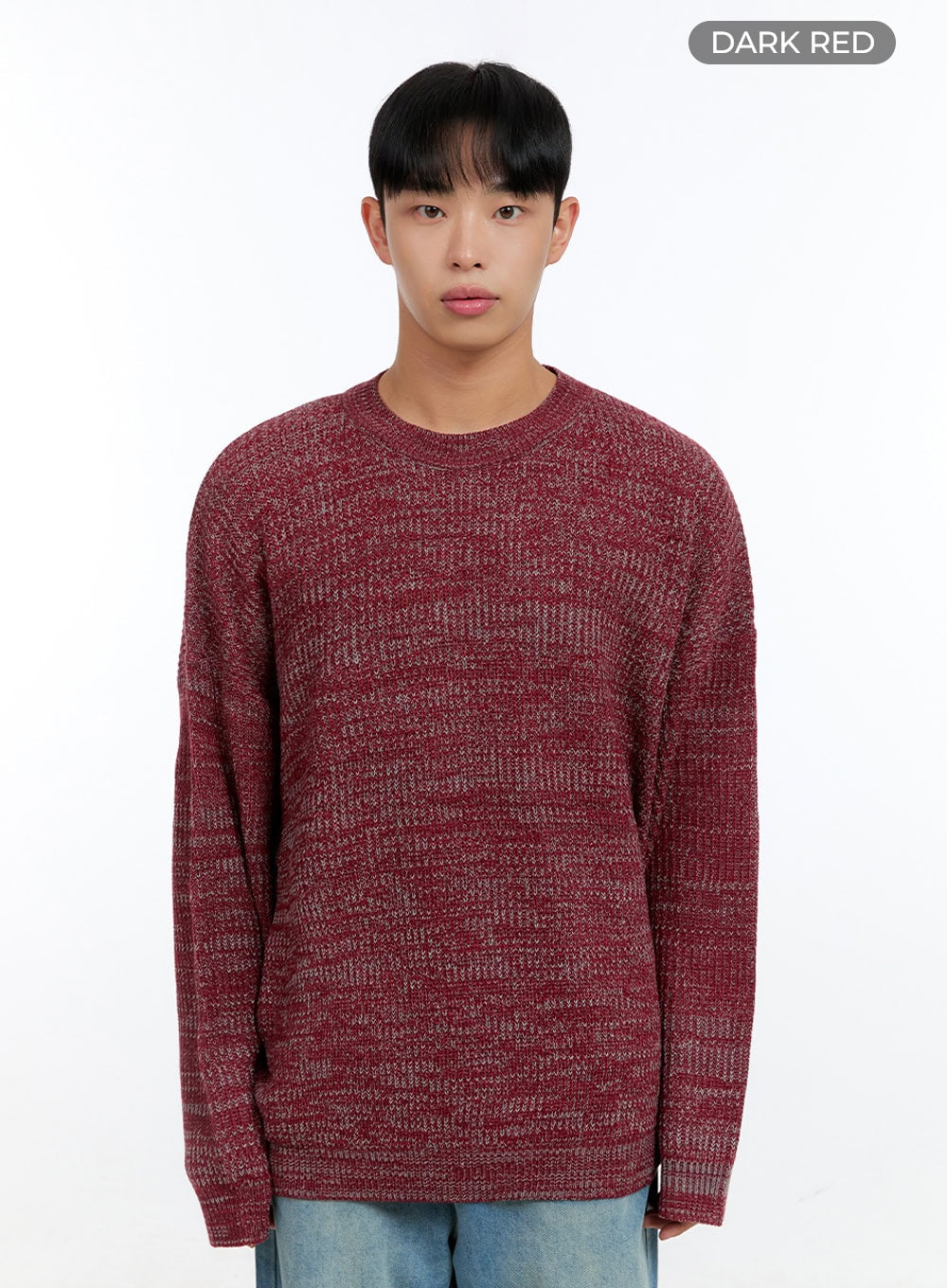 Men's Cozy Round Neck Sweater IG416