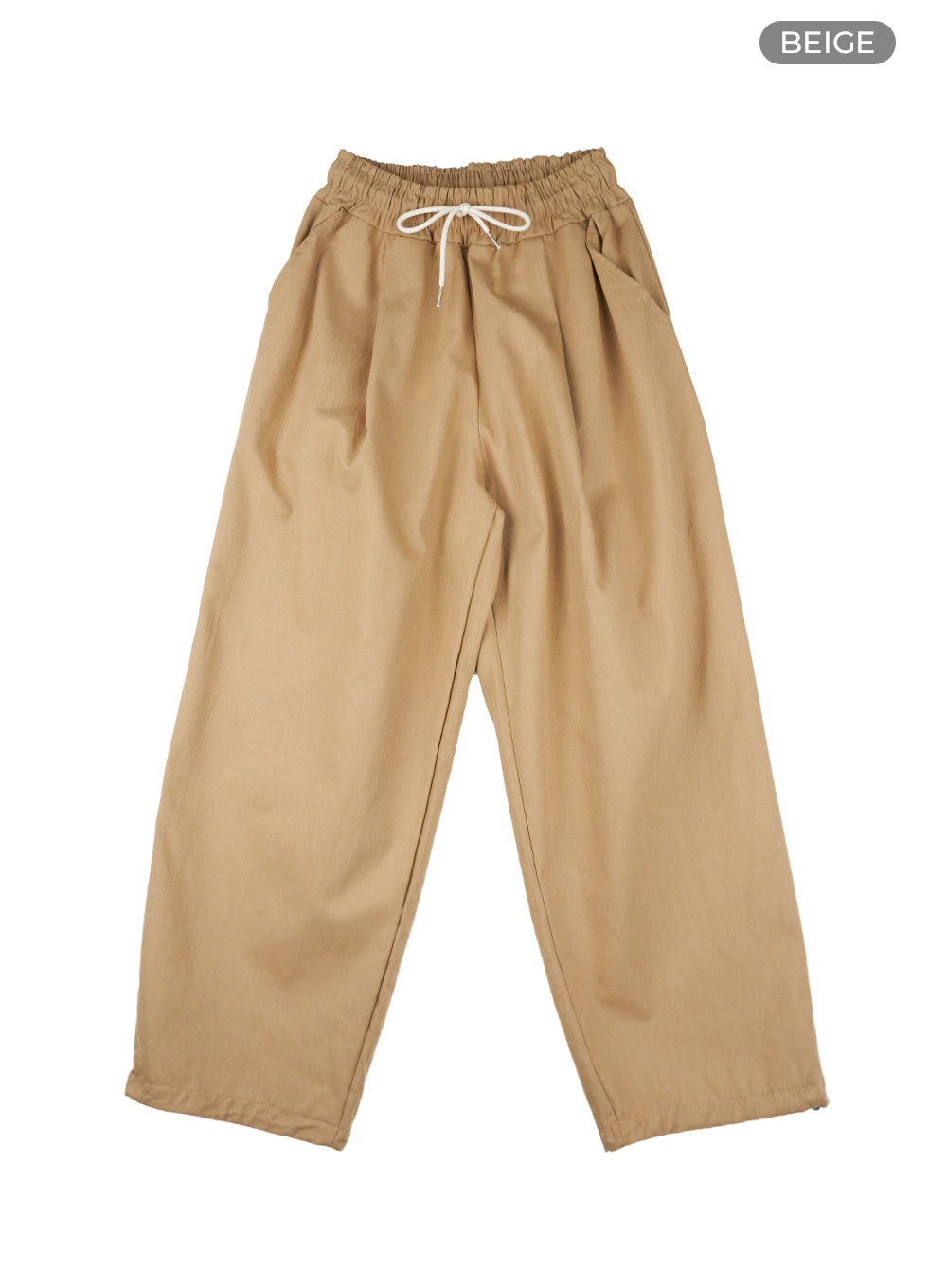 Cargo Banded Pintuck Pants IL419