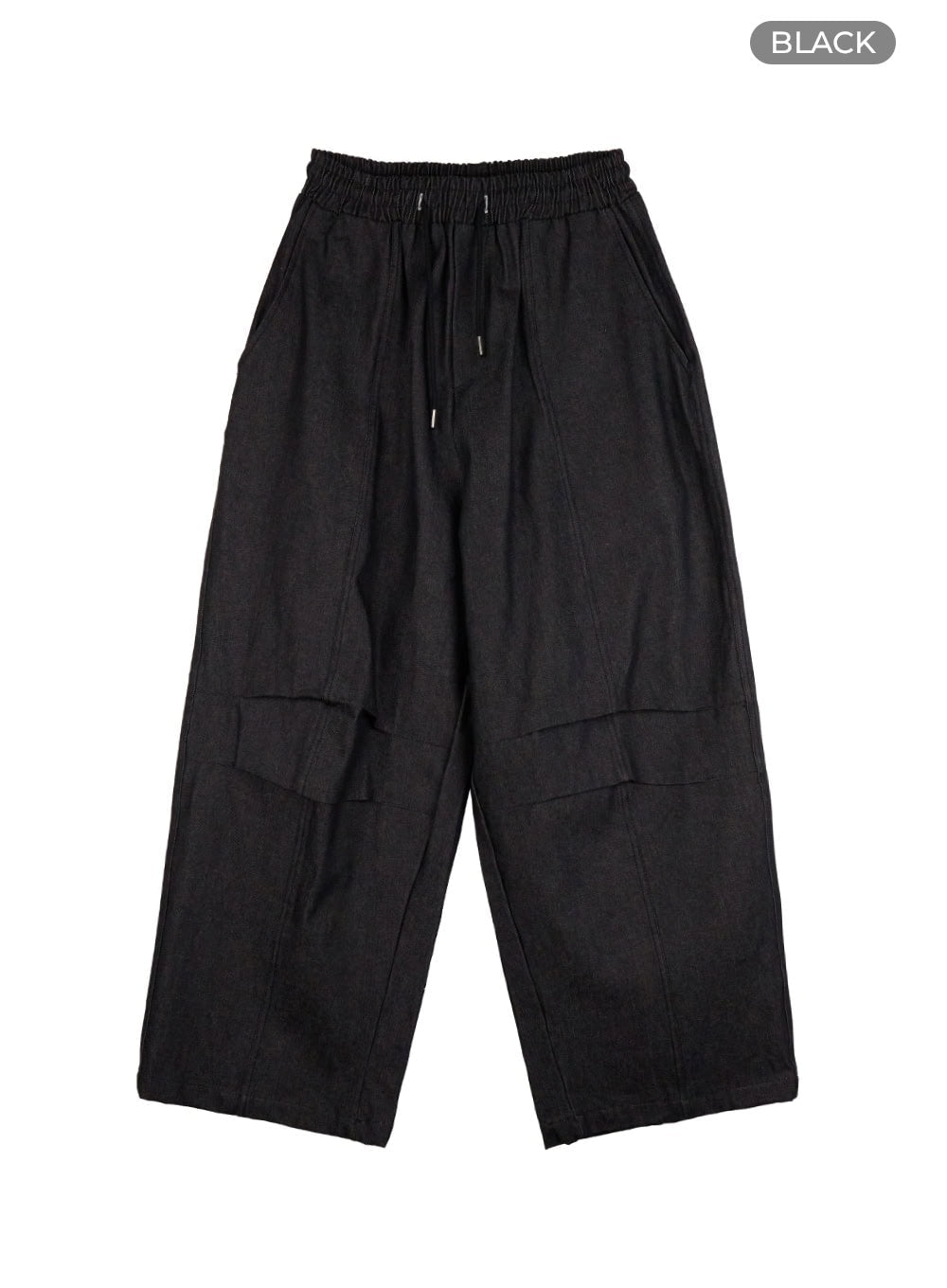 Men's Slick Pocket Wide-Leg Pants IO402