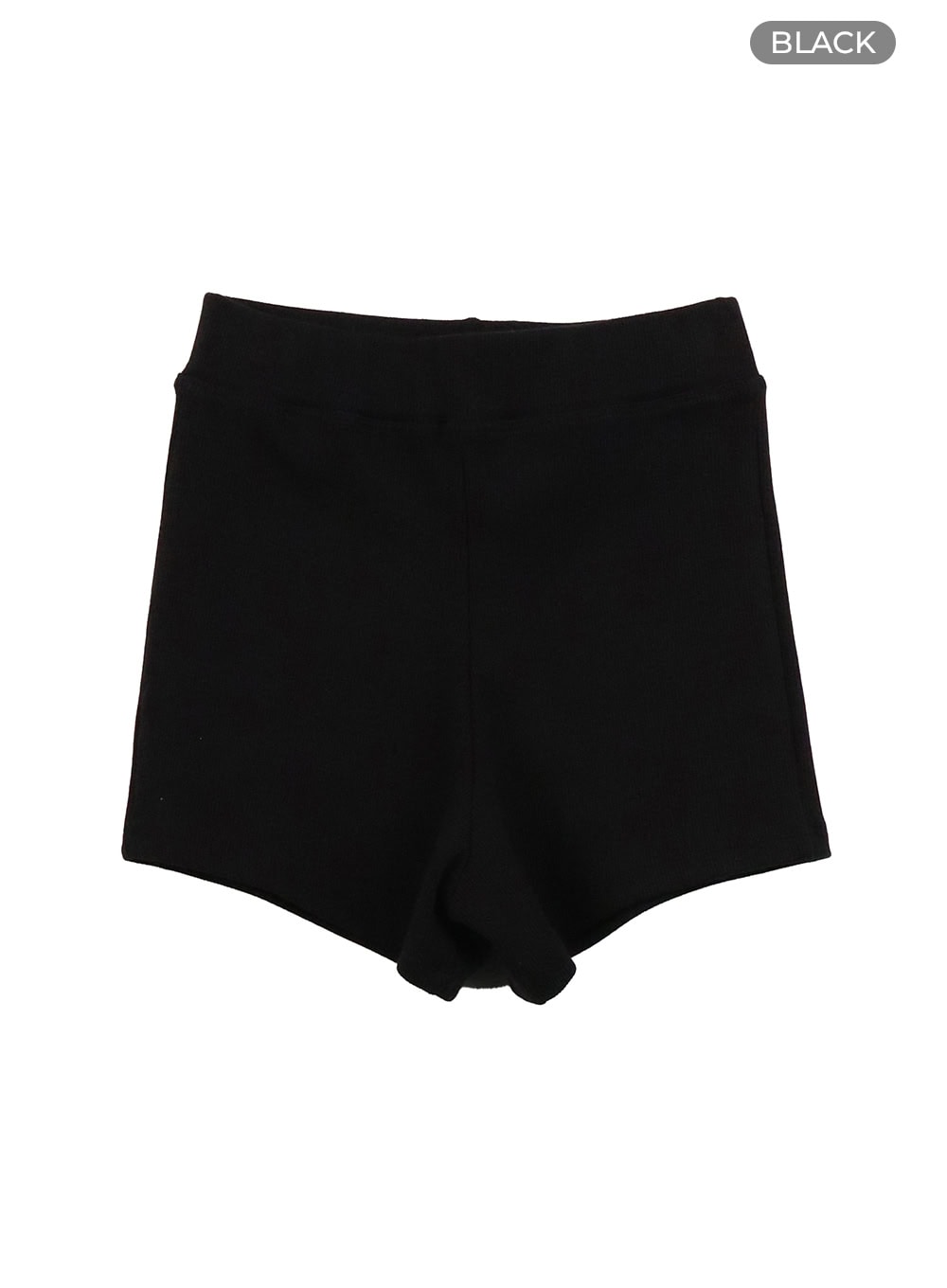 Ribbed Knit Shorts IY410