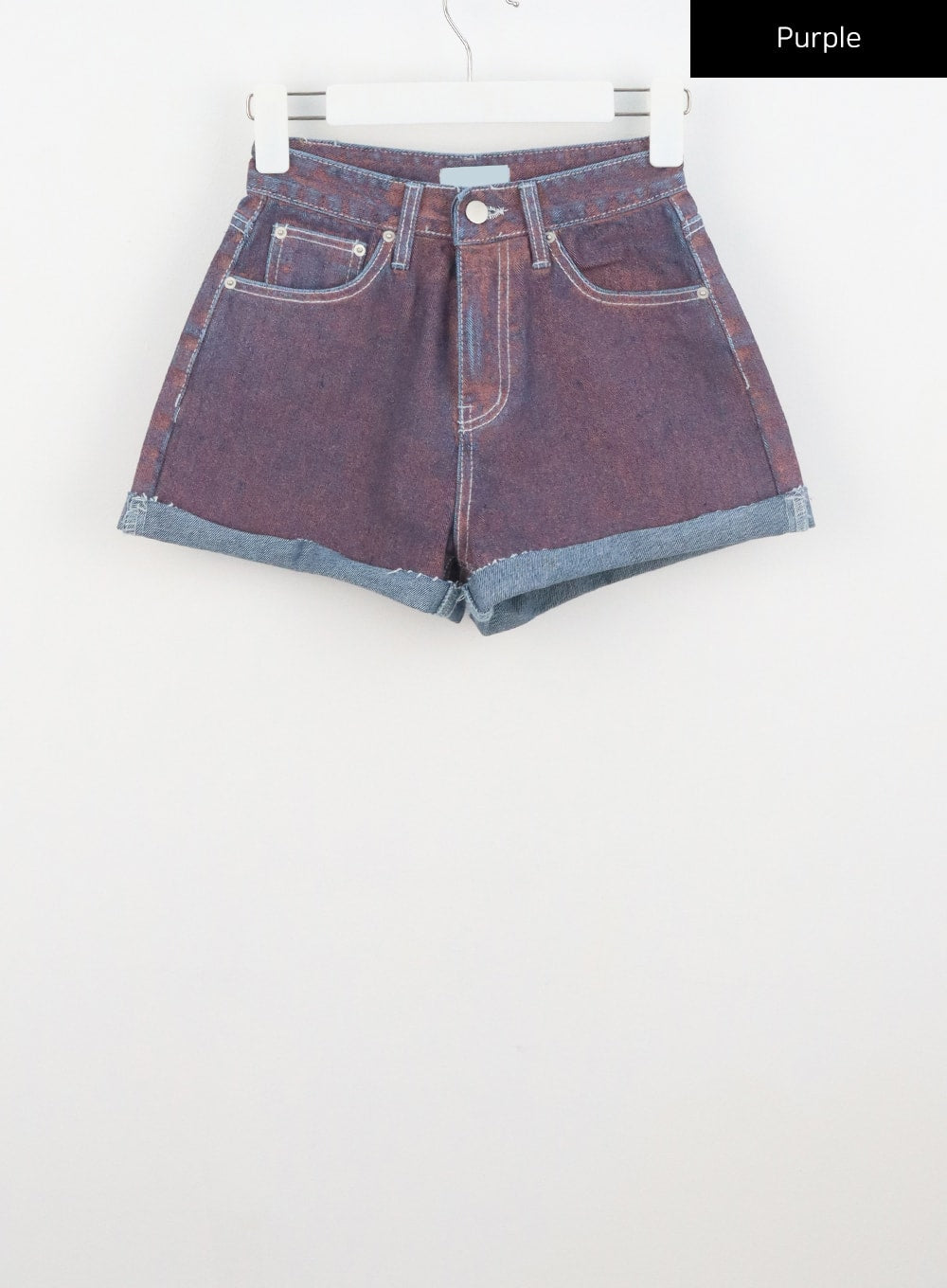 Dark Wash Denim Shorts IL307