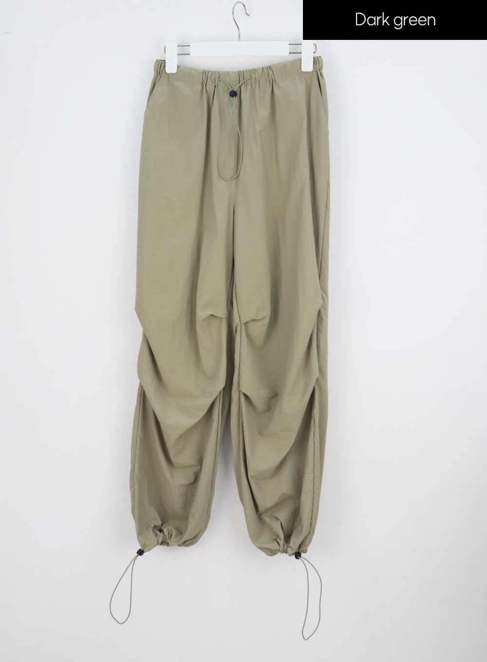 Nylon Wide Track Pants IY311