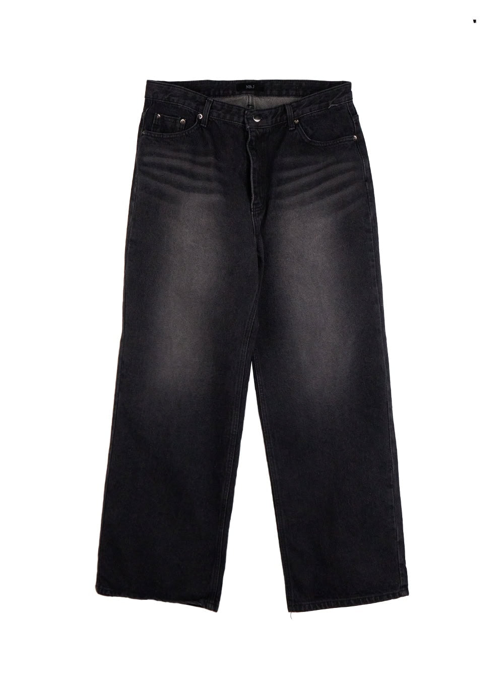 Men's Washed Relaxed-Fit Jeans ID406