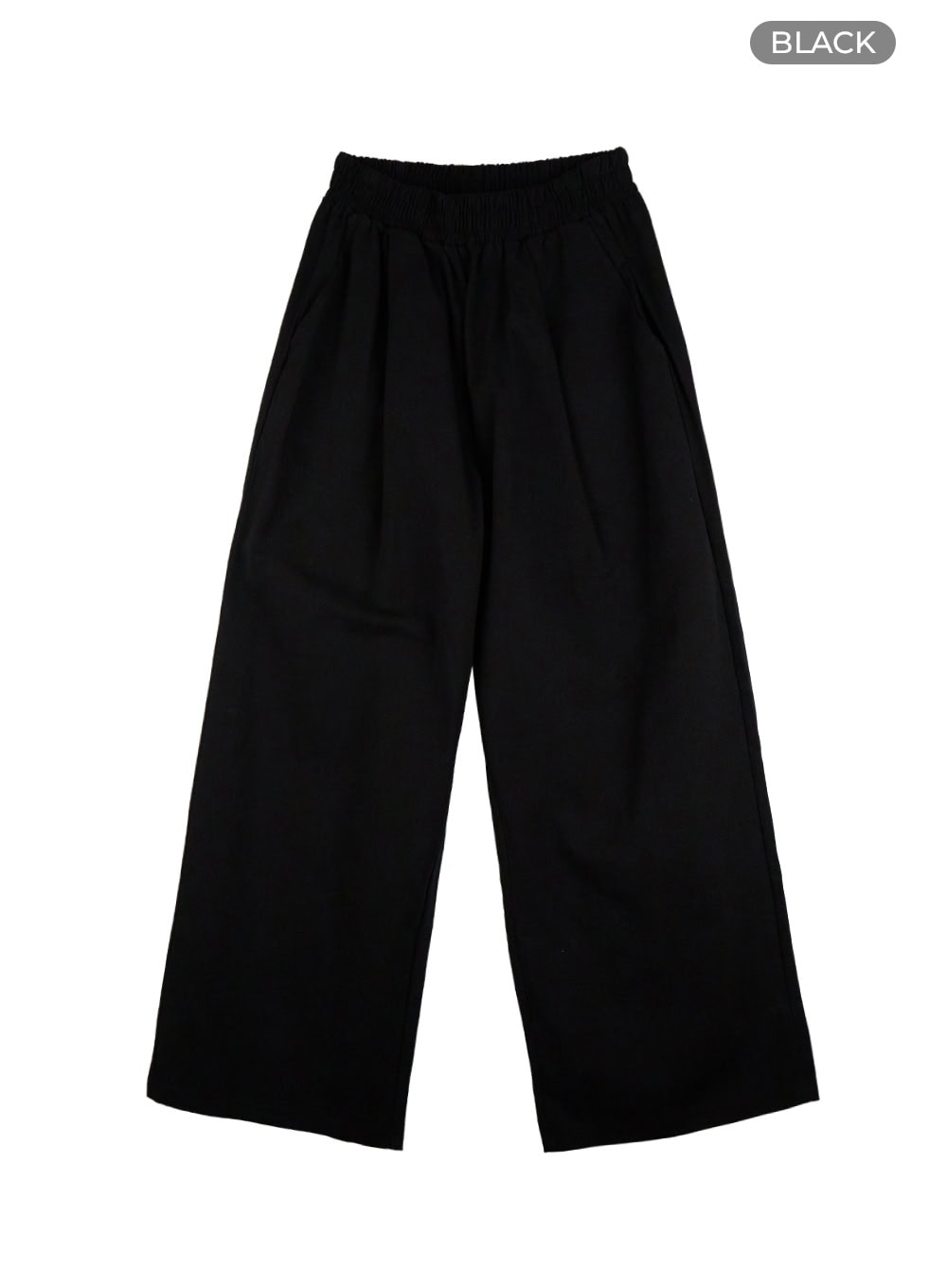 Men's Pintuck Wide Leg Trousers IU418