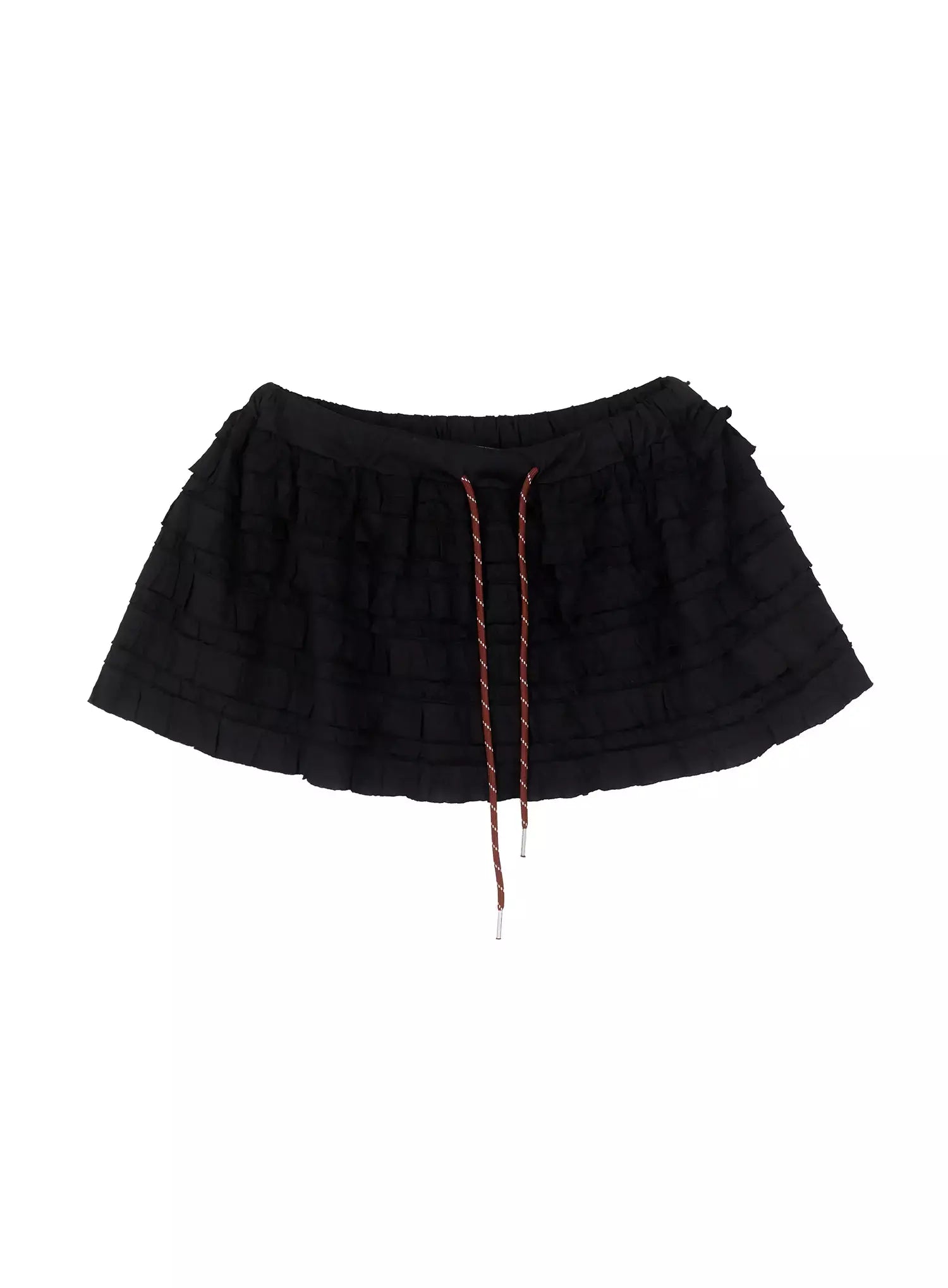 Layered Ruffle Mini Skirt IG528