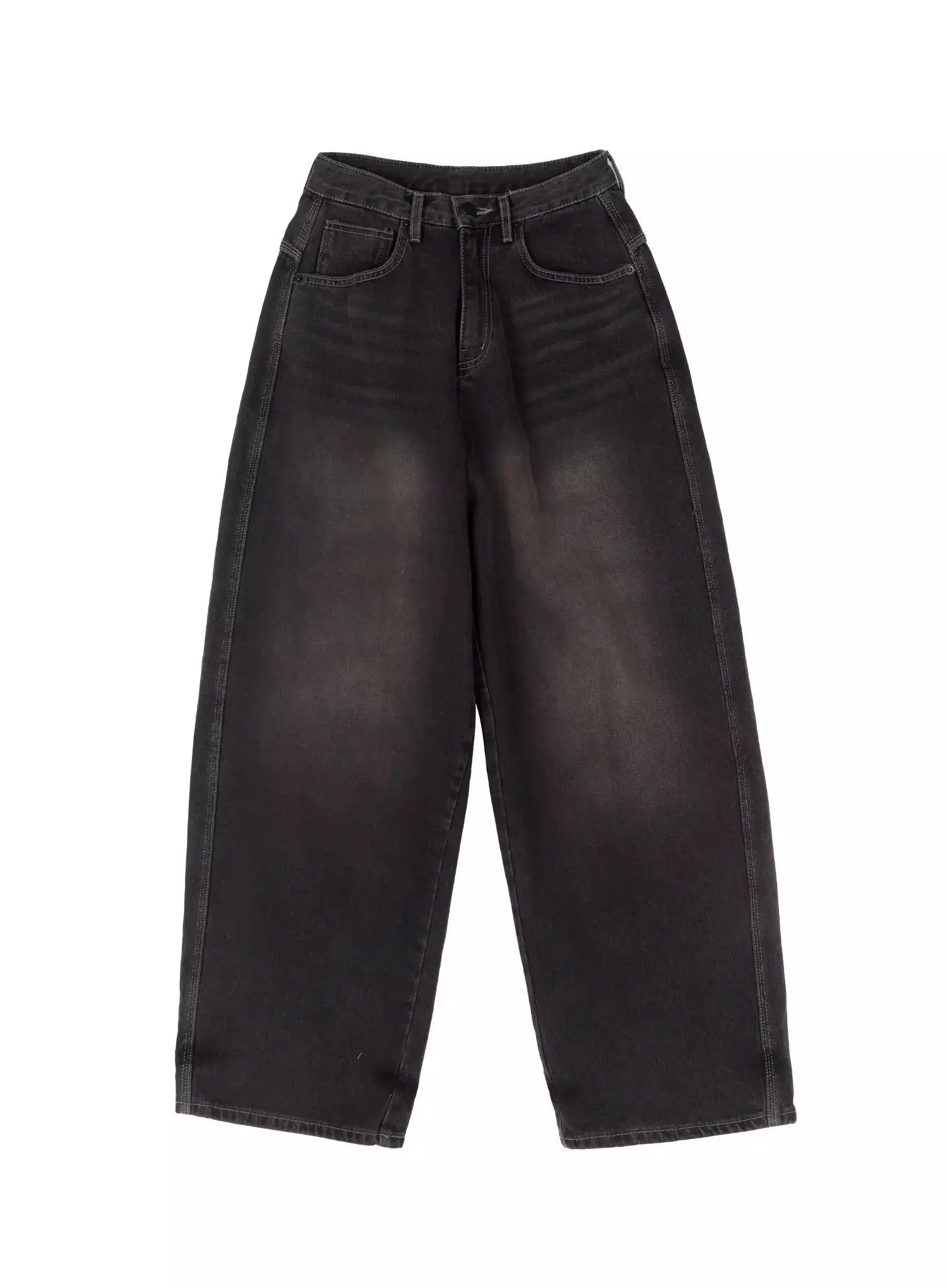 Hari Dark Washed Baggy Jeans IG527