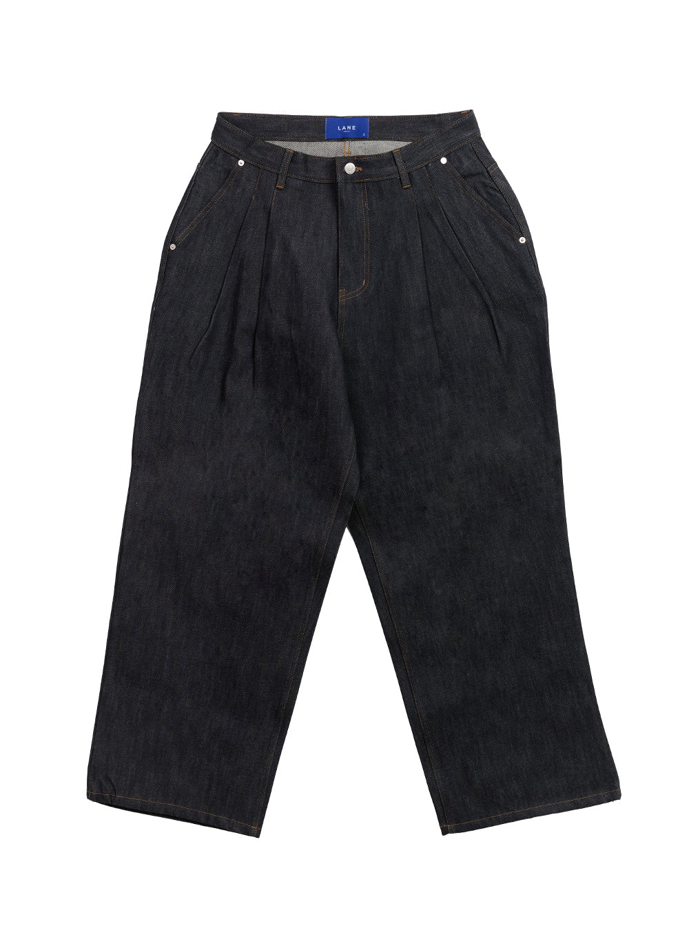 Men's Pintuck Baggy Jeans IM525