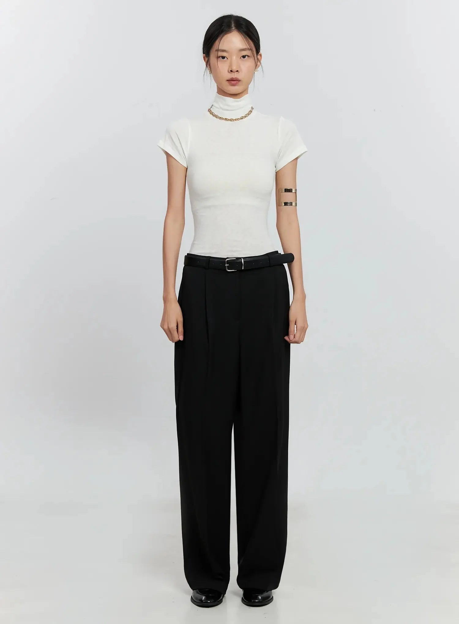 Soft Knit Short Sleeve Top IS516