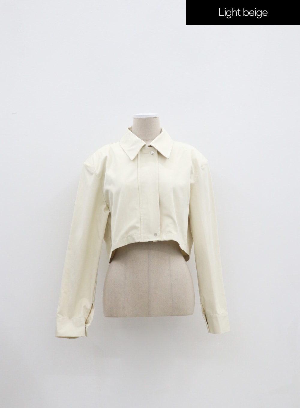 Zip-Up Cropped Jacket IM329