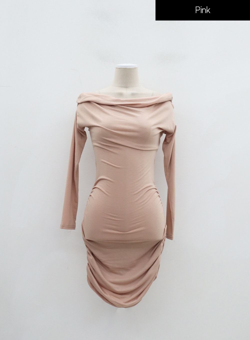 Off-Shoulder Mini Dress IJ331