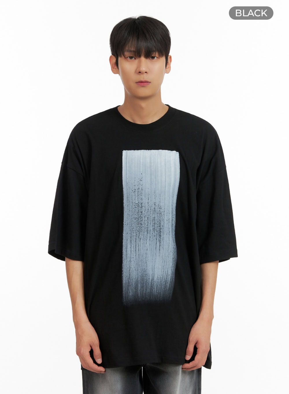 Men's Oversized Graphic T-Shirt IU418