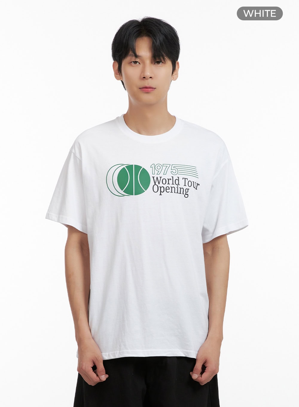 Men's Casual Lettering T-Shirt IL403