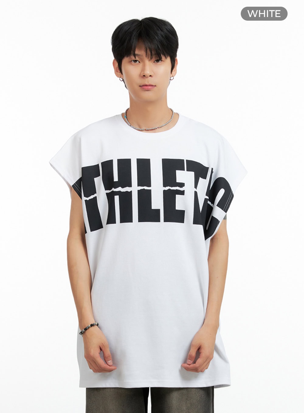 Men's Oversize Sleeveless T-Shirt IG402