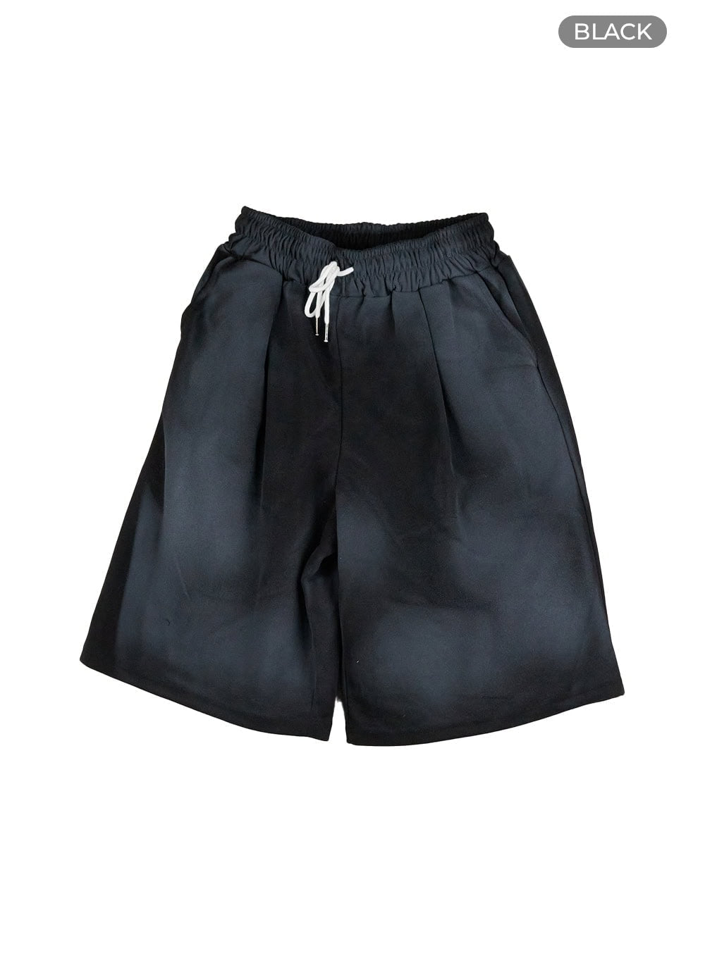 Men's Washed Cotton Sweat Shorts IL404