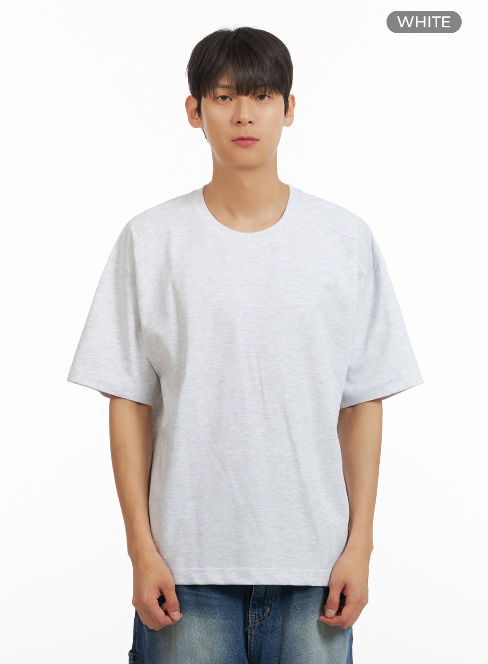Men's Basic Solid T-Shirt IU418