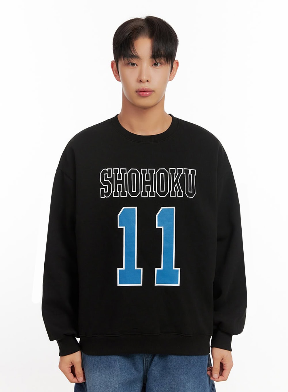 Men's Lettering Graphic Sweatshirt ID406