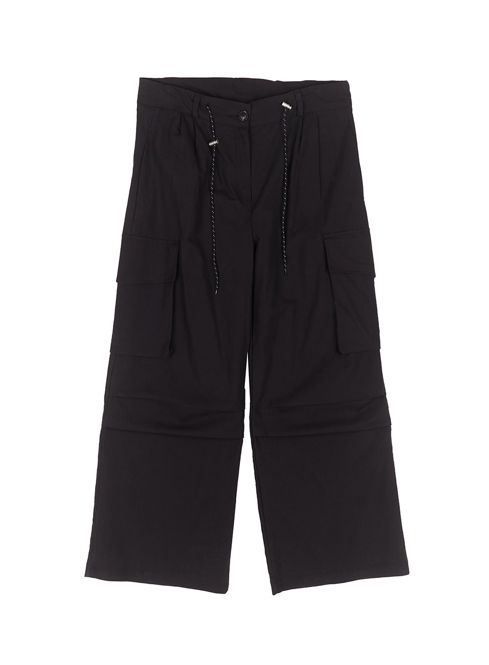 Pintuck Wide-Leg Pants IU509