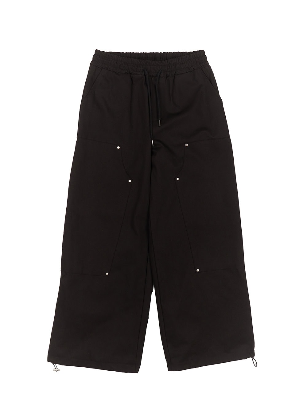 Men's Stud Cotton Wide-Leg Pants IM528