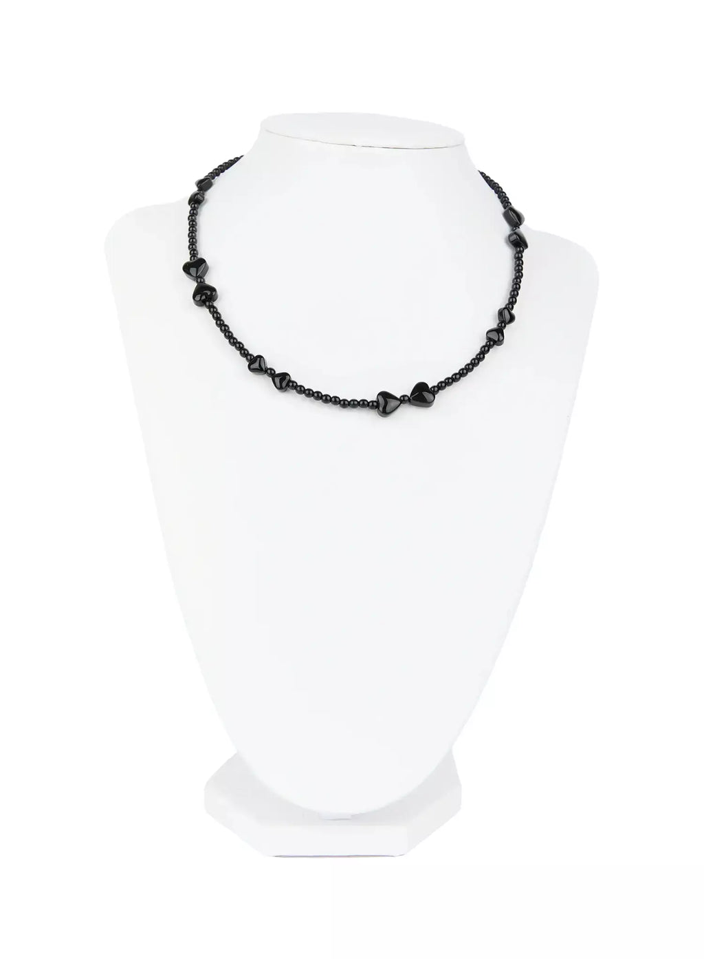 Modern Heart Bead Necklace IG528