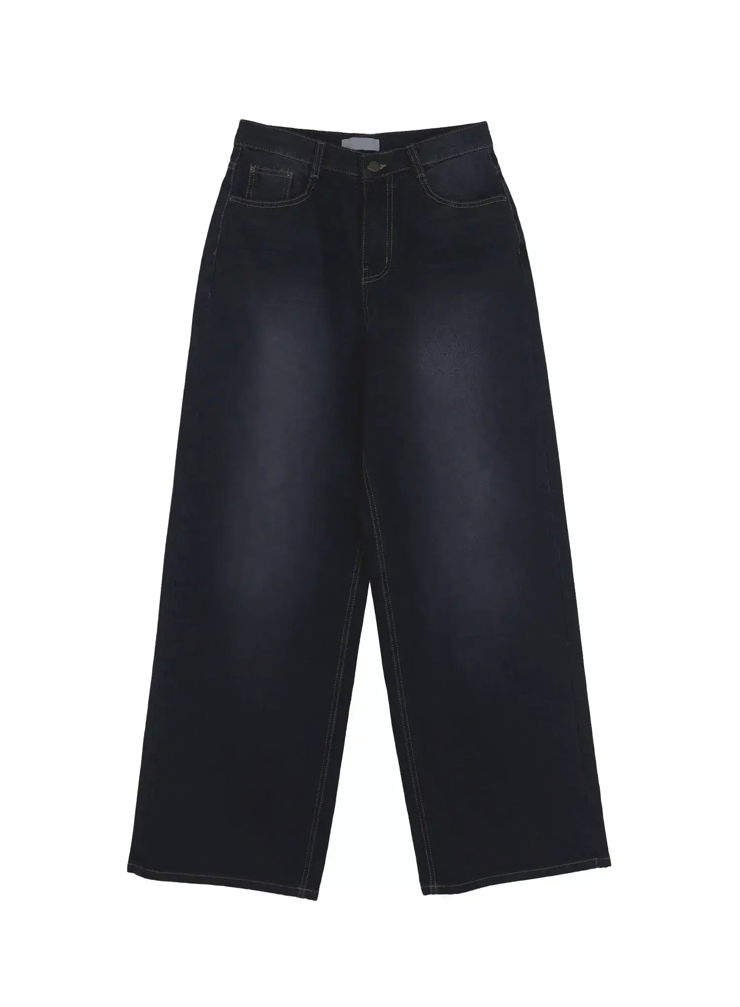 IU Vintage Black Baggy Jeans IL528