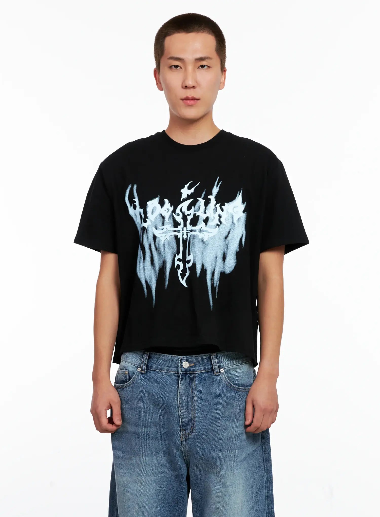 Men's Urban Flame Graphic Tee IG511