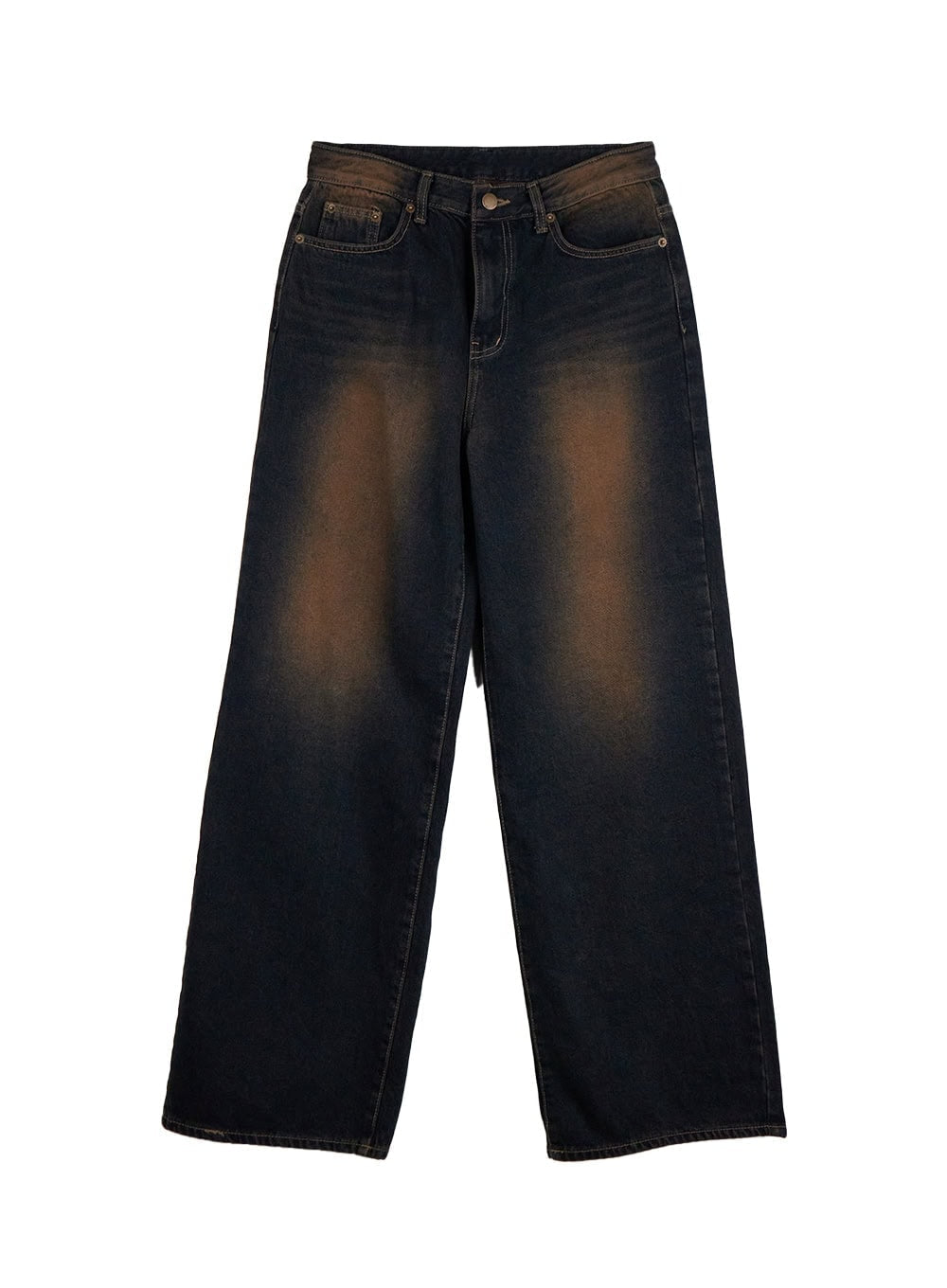 Alexia Washed Denim Wide-Leg Jeans ID402