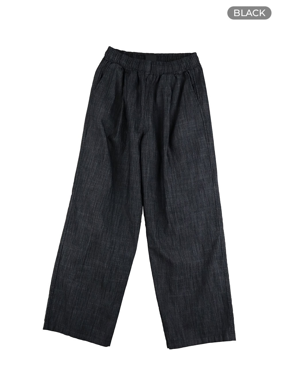 Men's Solid Loose Fit Jeans IY431