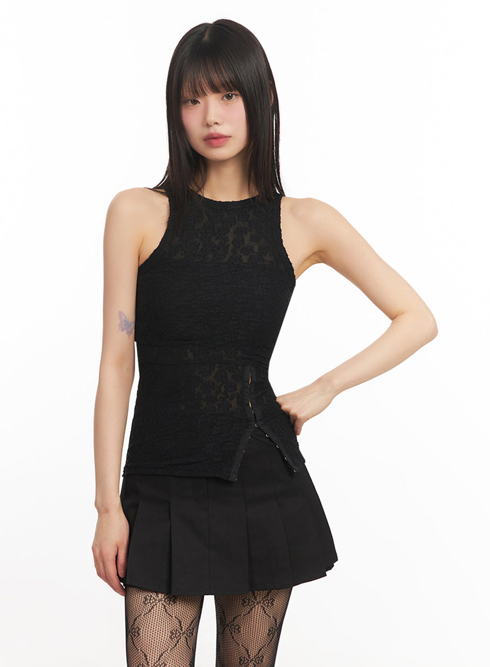 Hooked Lace Tank Top IY502