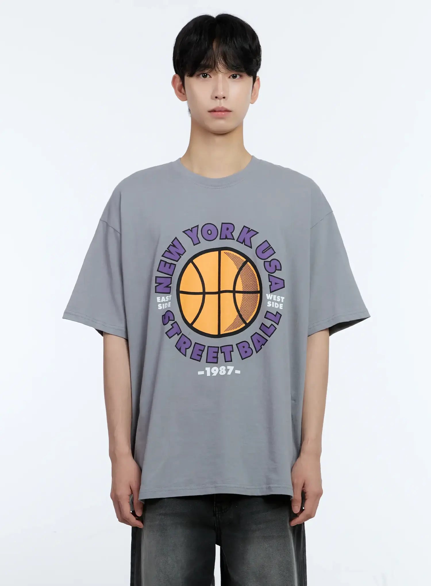 Men's Basketball Graphic T-Shirt IL529
