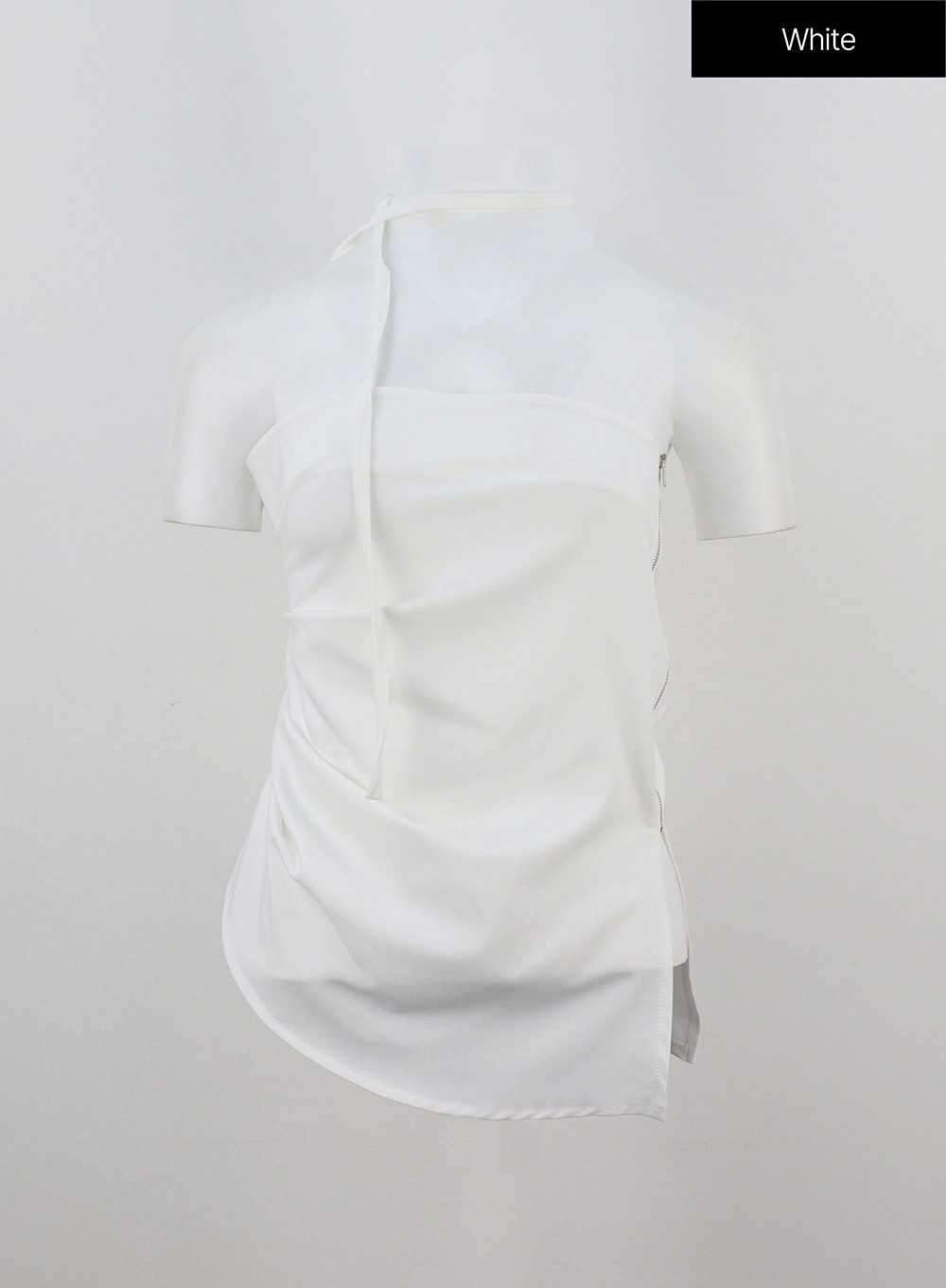 Sleeveless Top And Scarf Set IU326