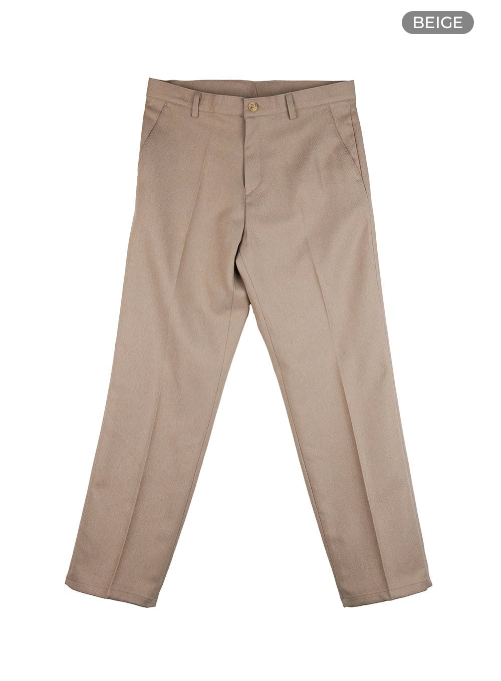 Men's Solid Tailored Pants IG428