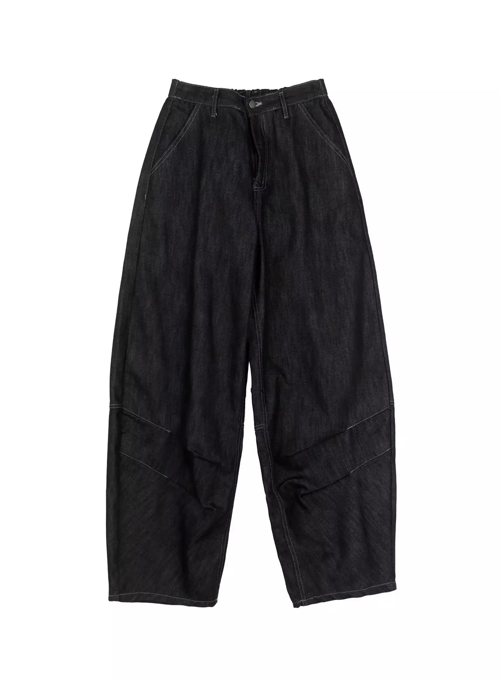 Leyla Pin-Tuck Wide-Leg Jeans IS515