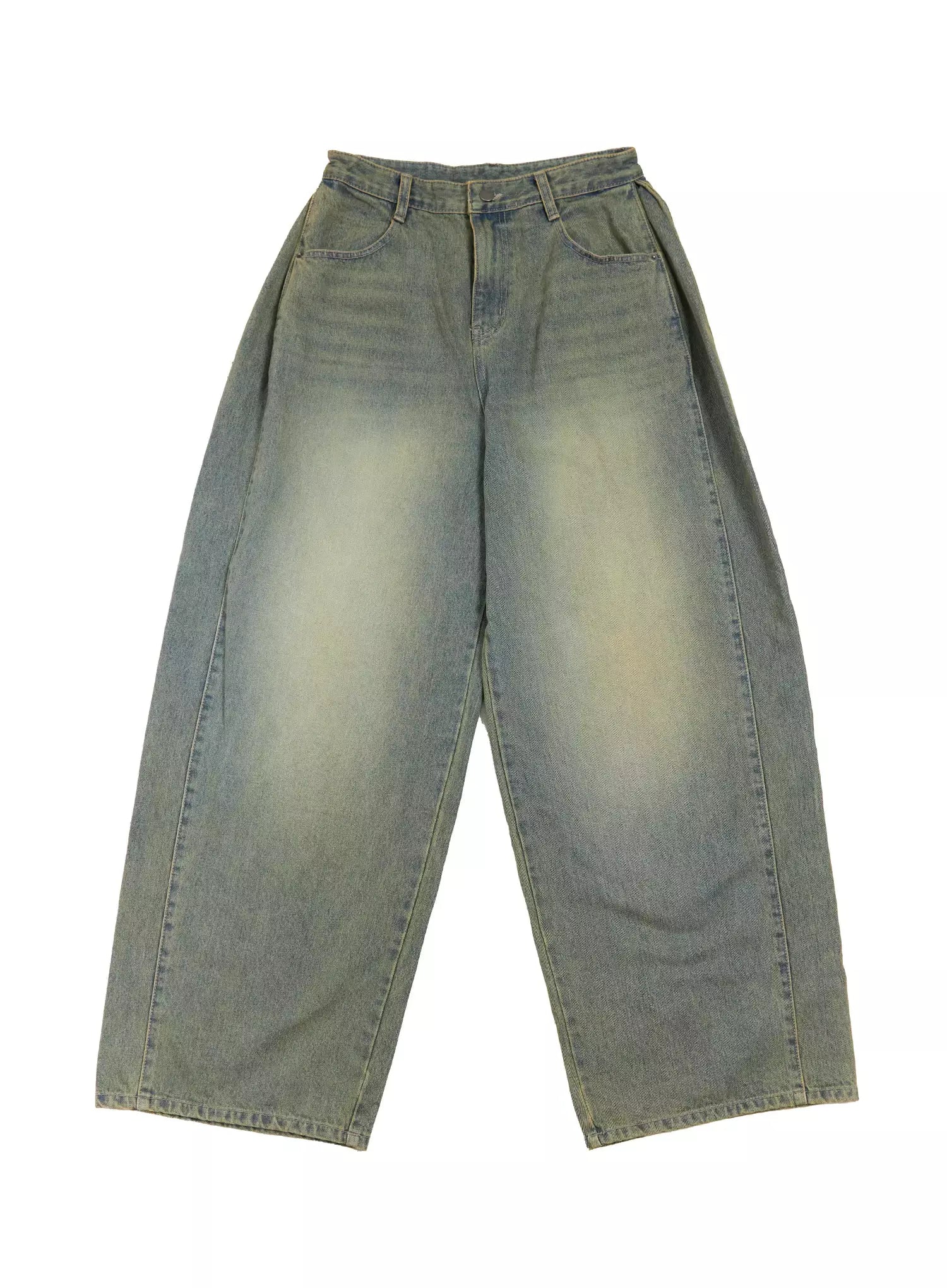 Milana Vintage Washed Baggy Jeans IS525