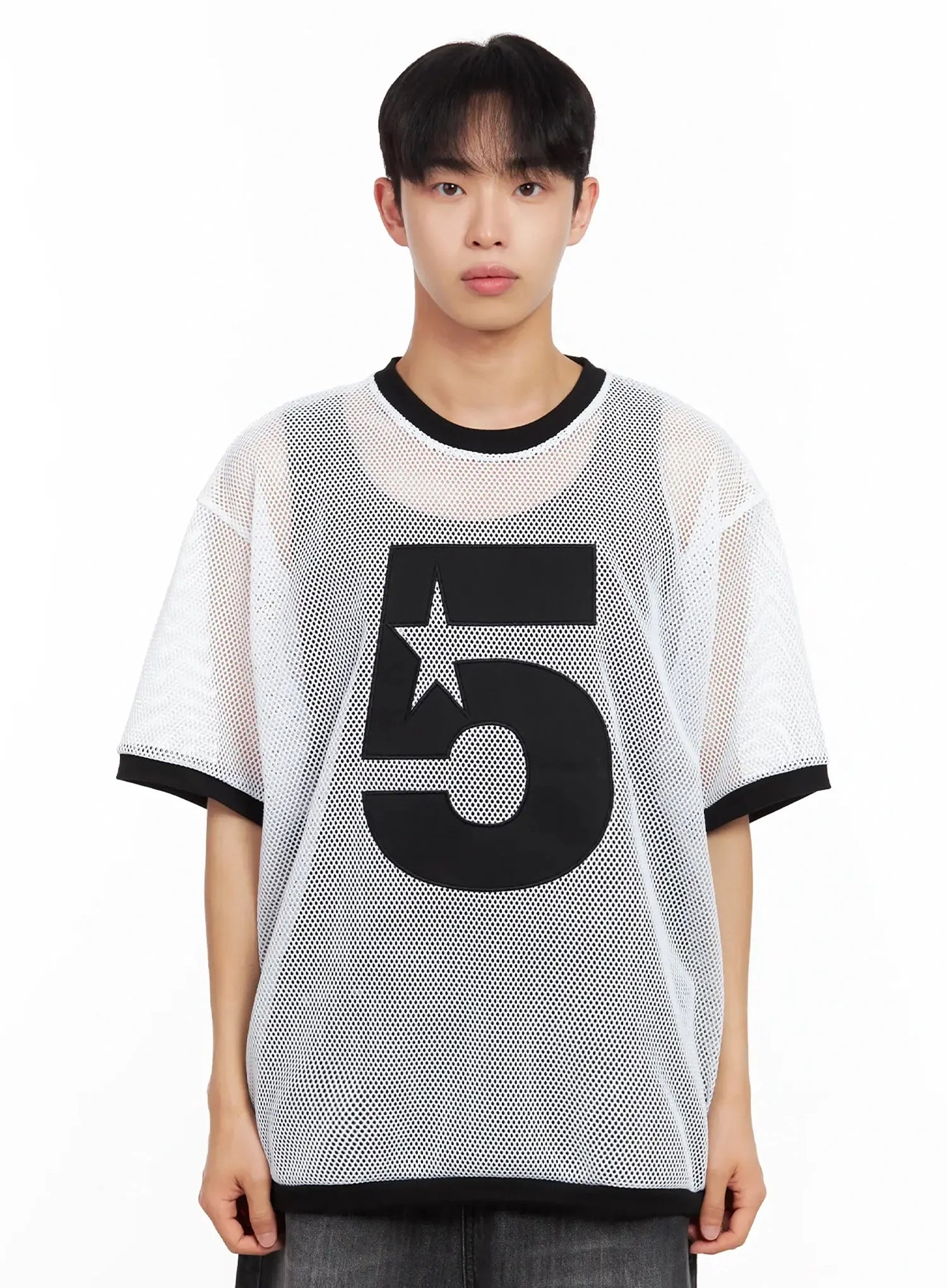 Men's Mesh Star Jersey Tee IL516