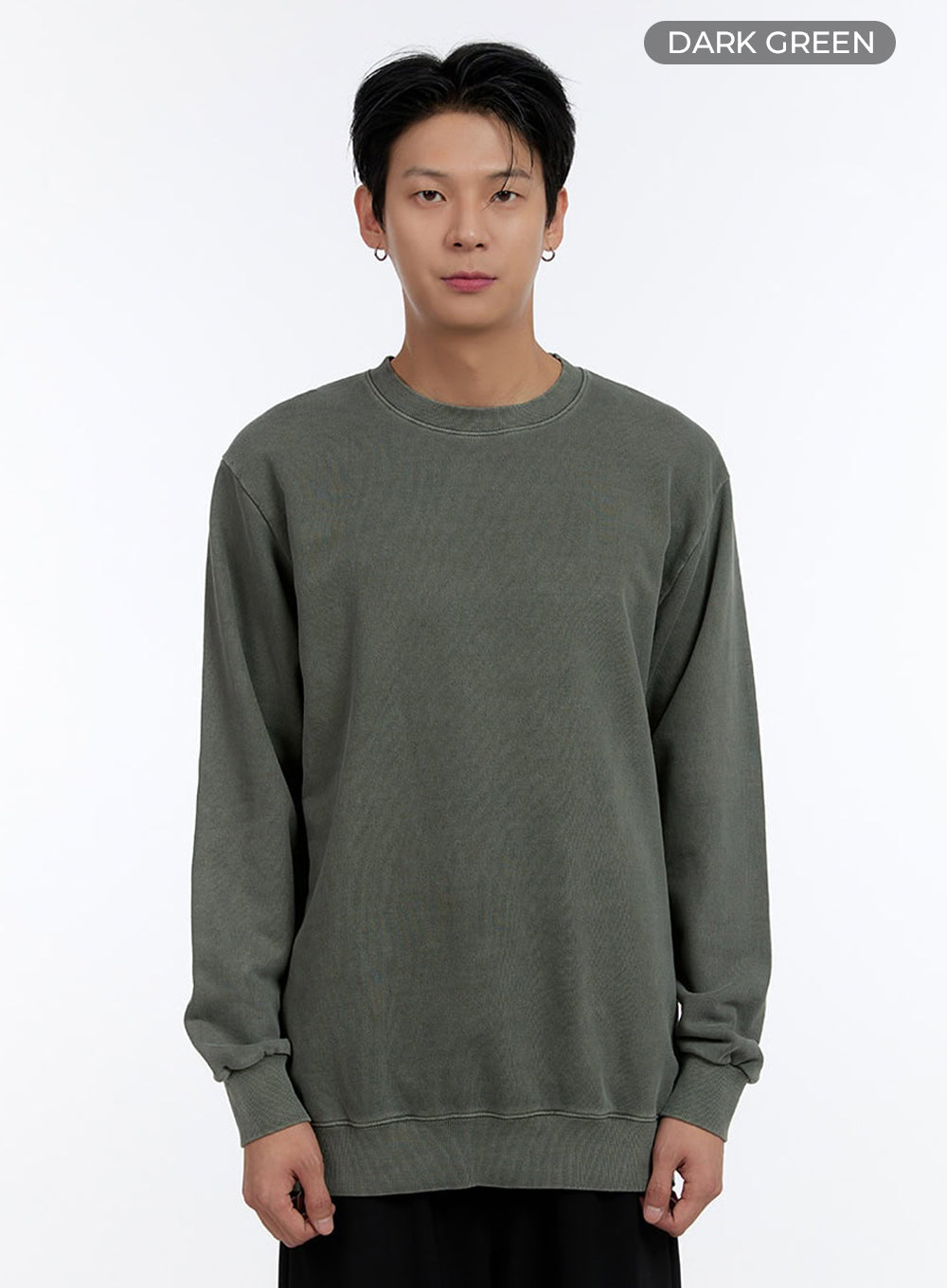 Men's Relaxed Fit Long Sleeve Sweatshirt IO428