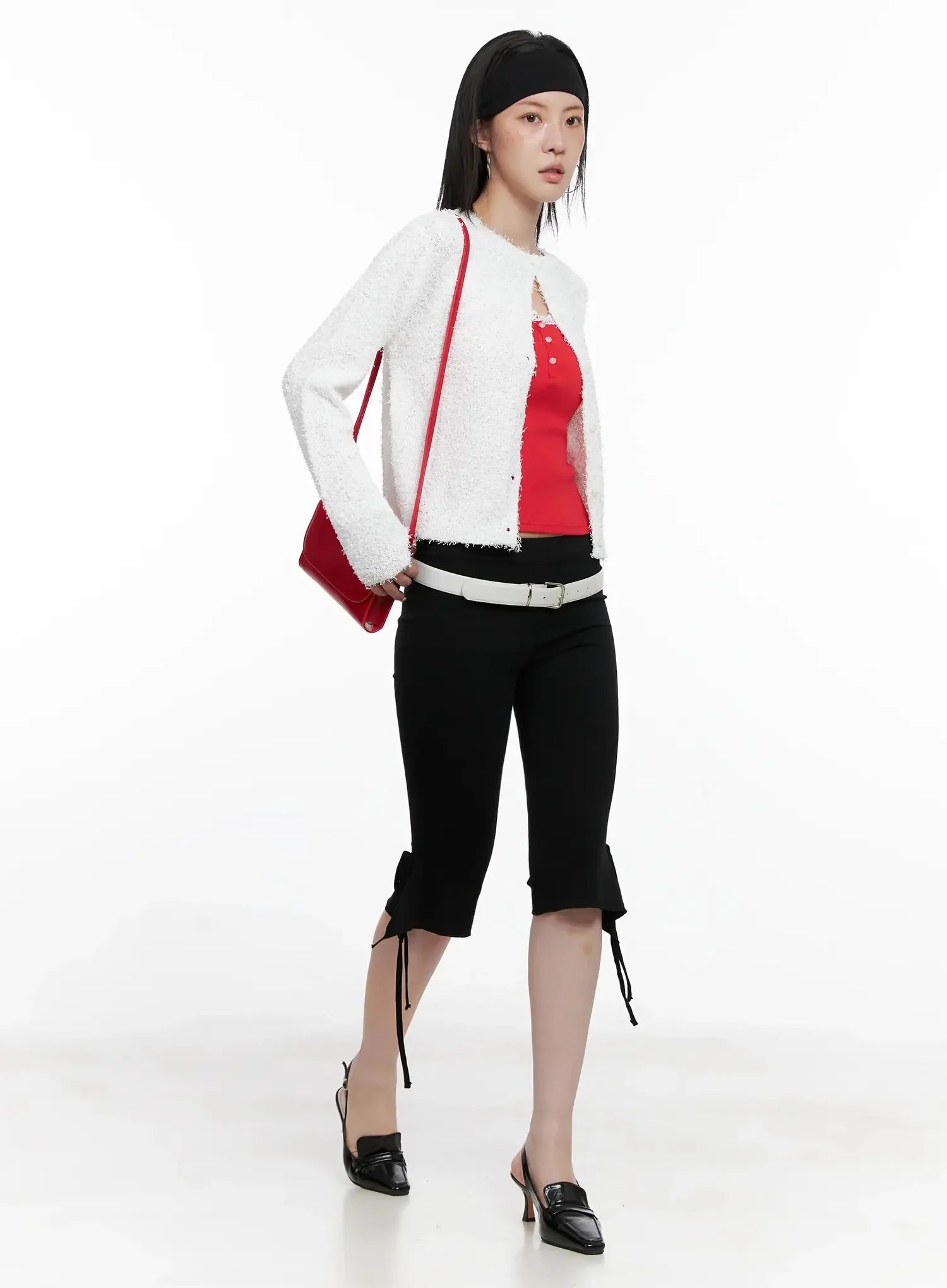 Textured Knit Cardigan IS508