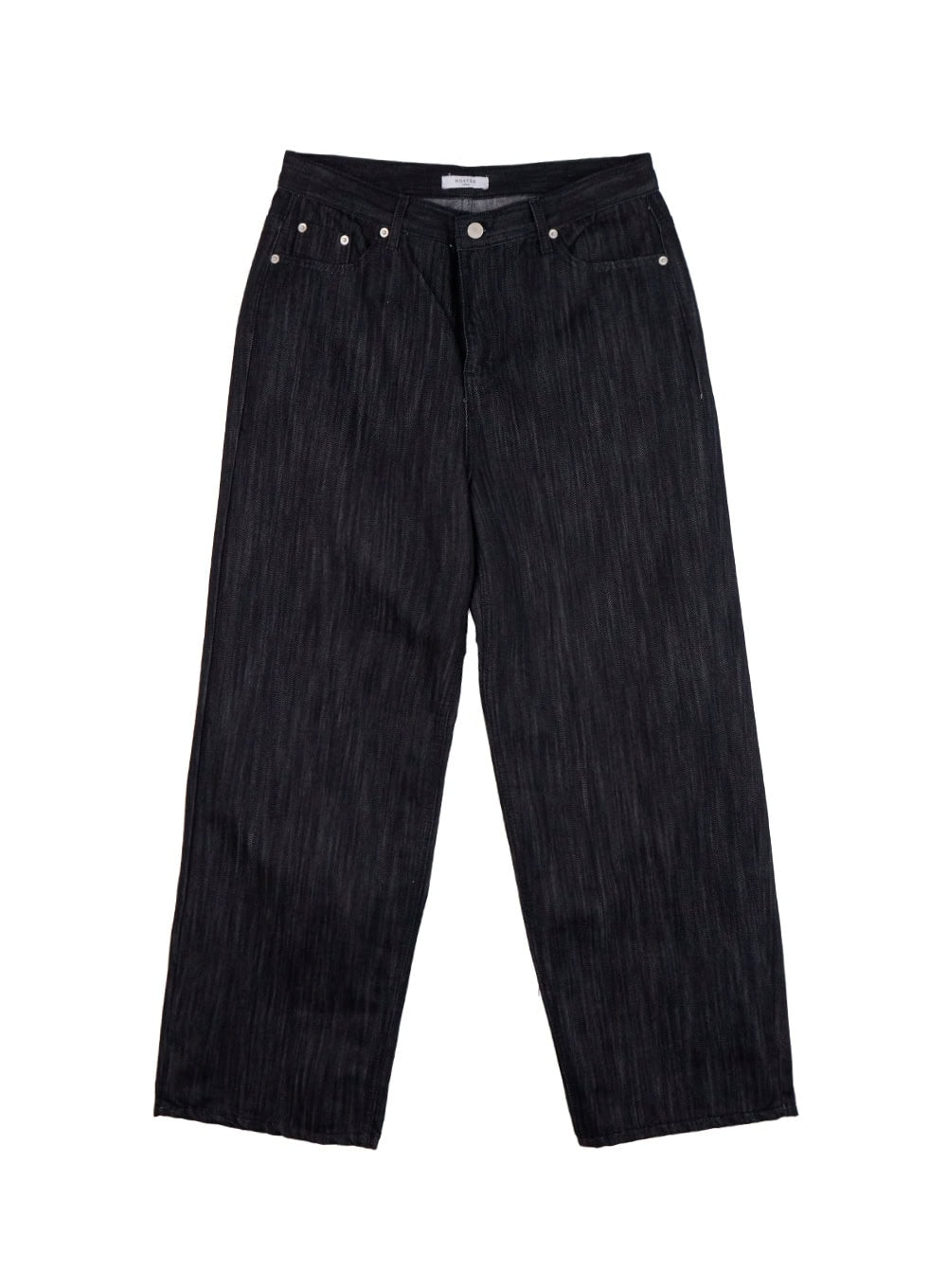 Men's Washed Wide-Fit Denim Jeans ID406