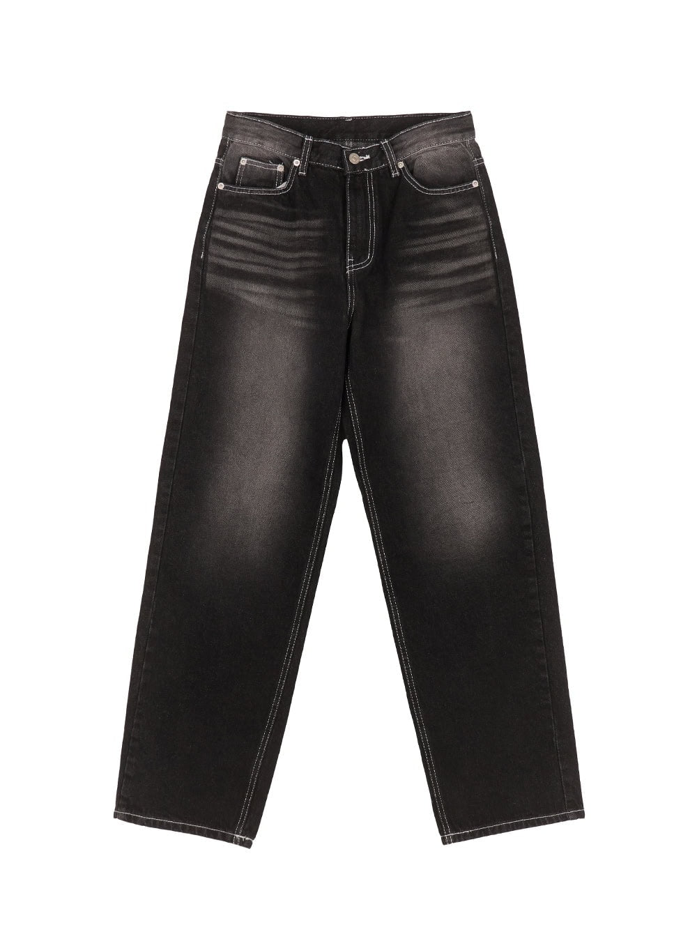 Alexis Stitched Wide-Leg Jeans IA504