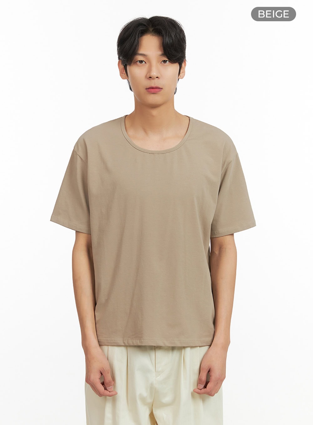 Men's Round Neck T-Shirt IY431