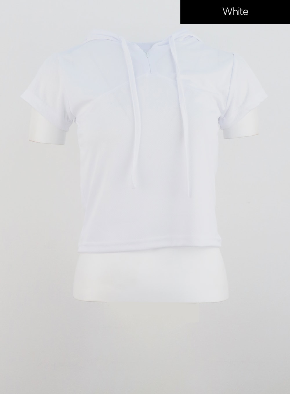 Half Zip-Up Hoodie Tee IL303