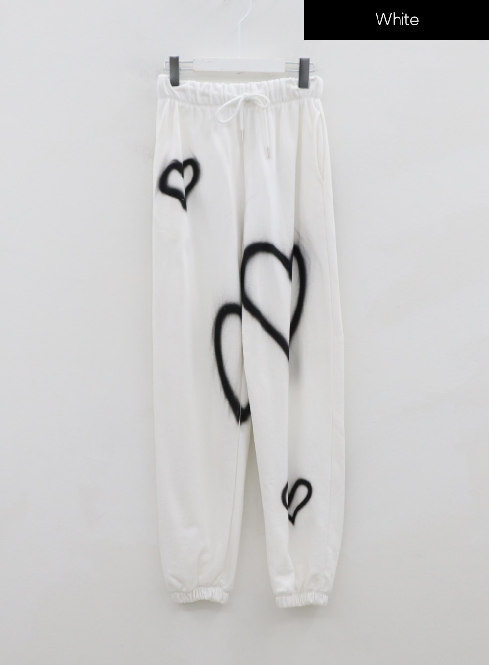 Spray Heart Jogger Bending Pants IS06