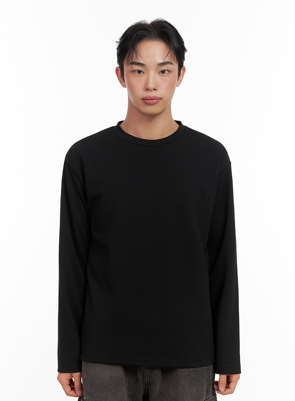 Men's Basic Long Sleeve Tee IN426