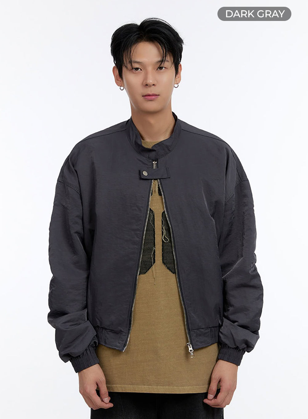 Men's Button Zip Up Jacket IO428