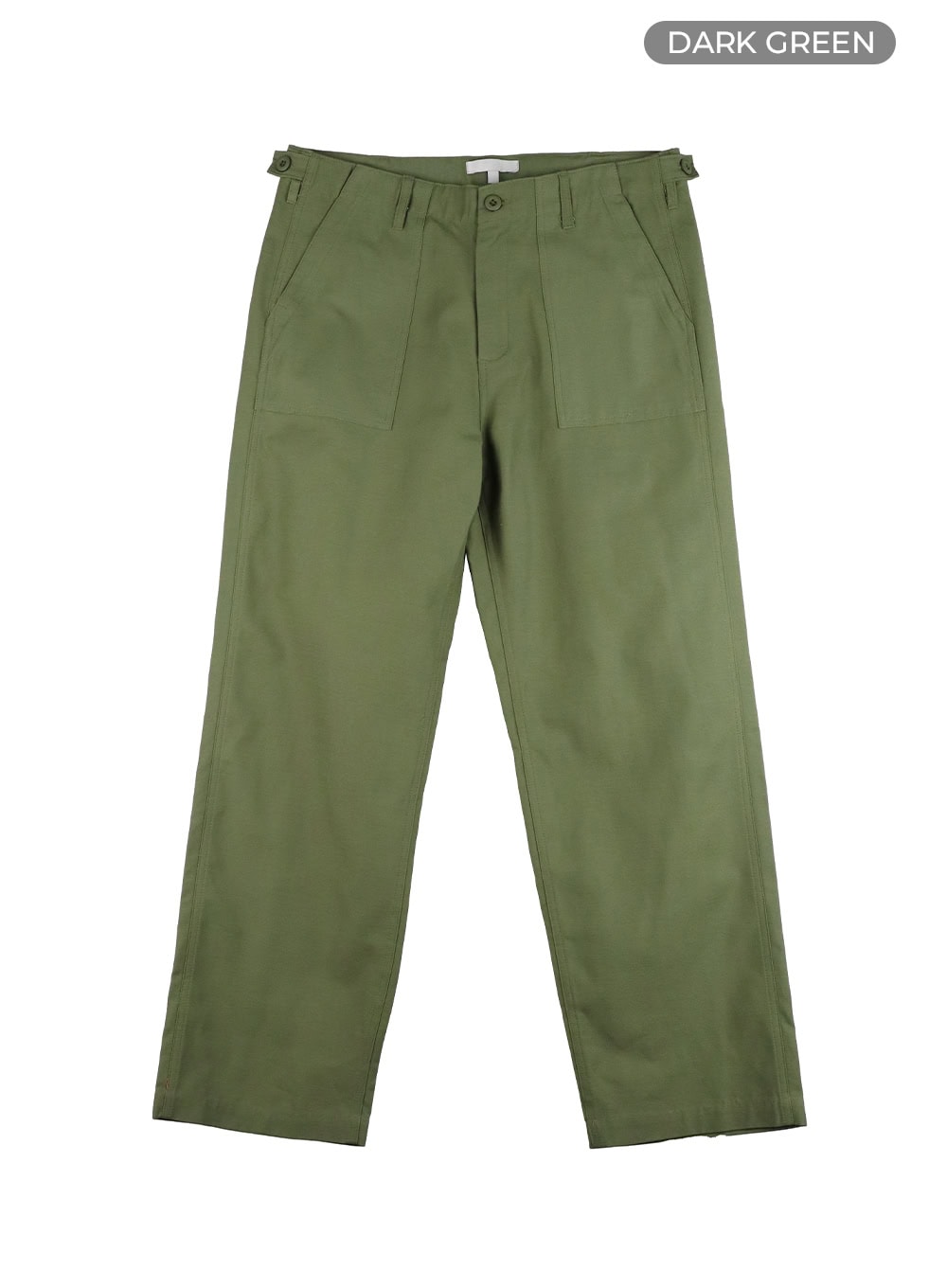 Men's Solid Cotton Pants IY431