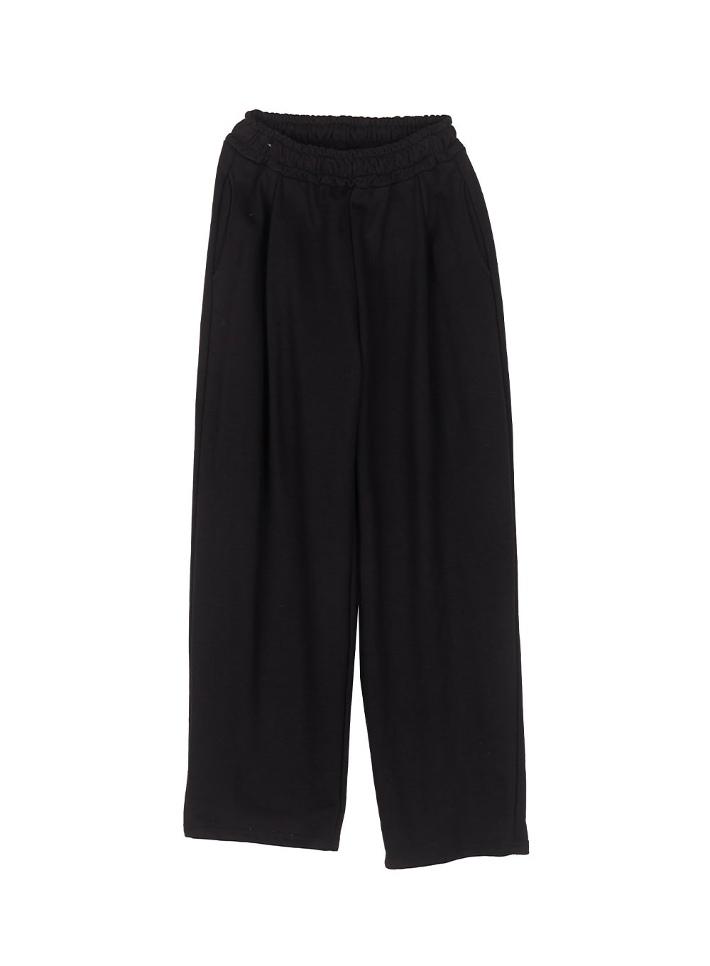 Pintuck Wide-Leg Sweatpants IU509