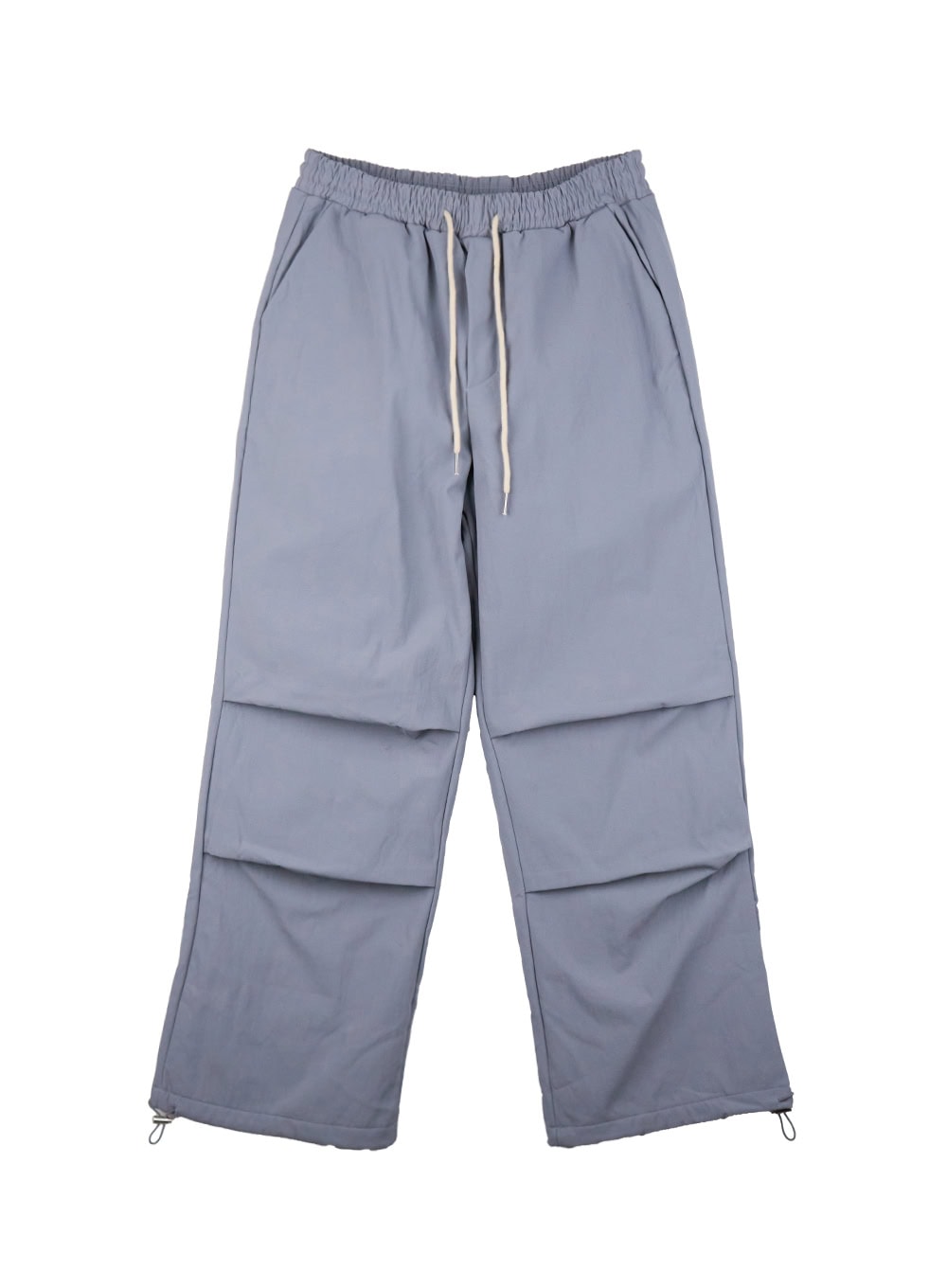 Men's Straight-Leg Solid Pintuck Track Pants ID427