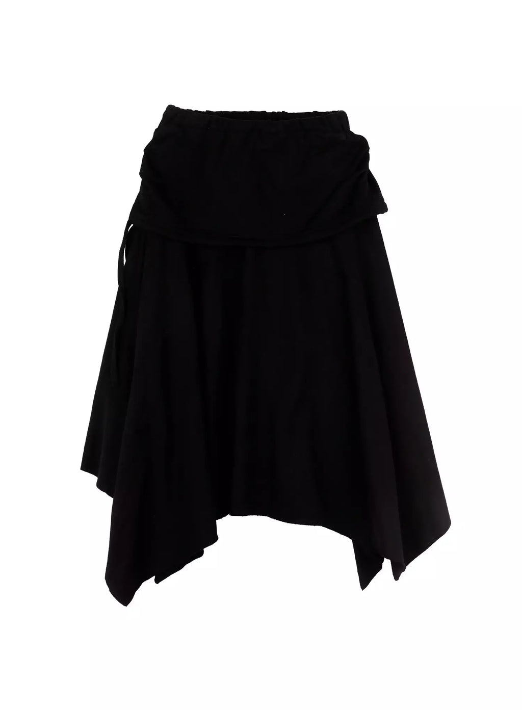 Layered Shirring Asymmetrical Skirt CO517