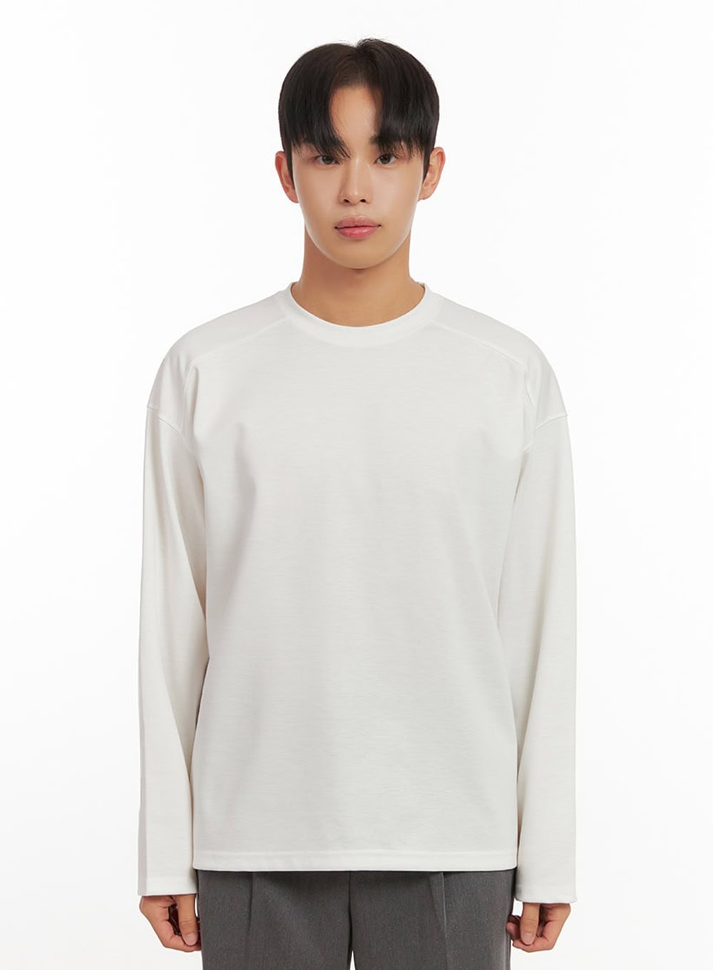 Men's Essential Round Neck Tee ID406