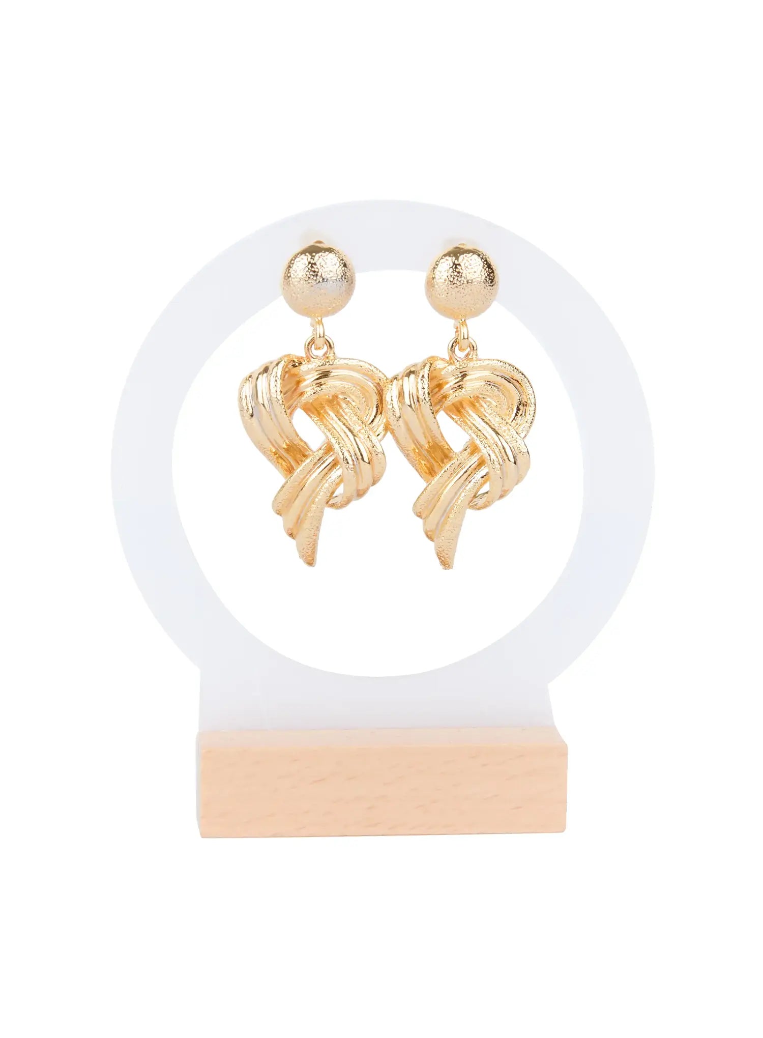 Bold Knot Earrings IS515